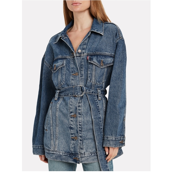 levis belted trucker jacket